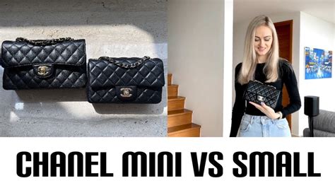 chanel flap small vs mini|Chanel mini flap bag fashionphile.